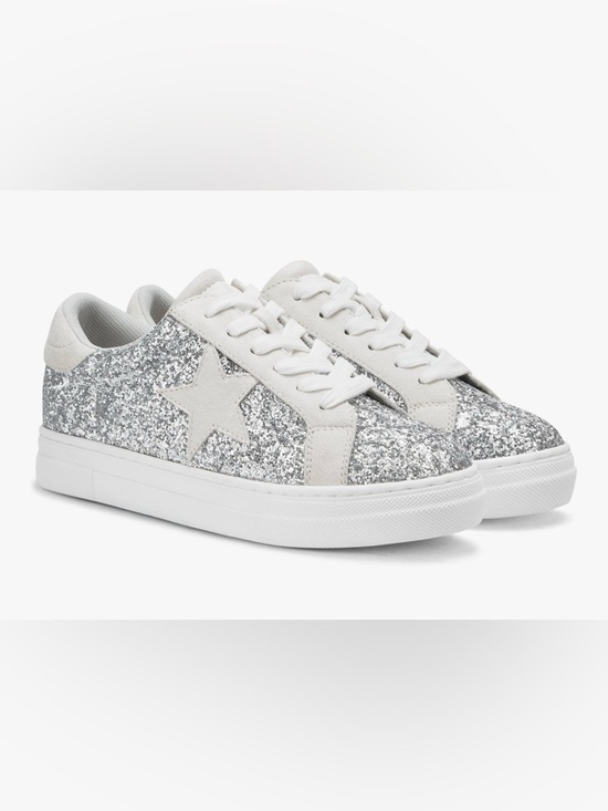 PARTY Shoes - PARTY Women's Glitter Fashion Star Sneakers